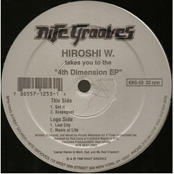 Hiroshi Watanabe 4th Dimension EP VINYL 12" USED