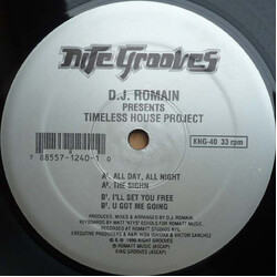 DJ Romain Timeless House Project USED VINYL 12INCH 33 S RPM