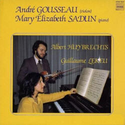 André Gousseau / Mary Elizabeth Sadun Sonatas For Violin And Piano Vinyl LP USED