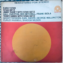 Stan Getz / Jimmy Raney / Terry Gibbs Early Stan Vinyl LP USED