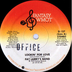 Fat Larry's Band Lookin' For Love USED VINYL 12INCH 33 S RPM STEREO