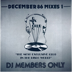Various December 86 Mixes 1 Vinyl LP USED