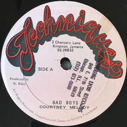 Courtney Melody Bad Boys USED VINYL 12INCH 45 RPM