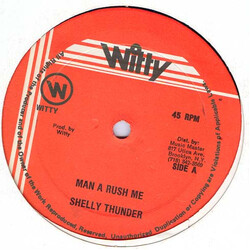 Shelly Thunder Man A Rush Me VINYL 12" USED