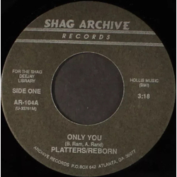 The Platters Only You Vinyl 7" USED