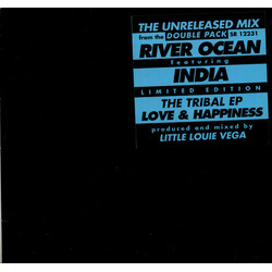 River Ocean / India Love & Happiness (Yemaya Y Ochin) USED VINYL 12INCH 33 S RPM SINGLE SIDED LIMITED EDITION