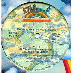 Cubby St. Charles Party / Shake It VINYL 12" USED