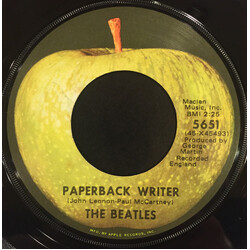 The Beatles Paperback Writer USED VINYL 7INCH 45 RPM SINGLE REPRESS MONO