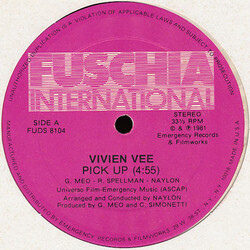 Vivien Vee Pick Up VINYL 12" USED
