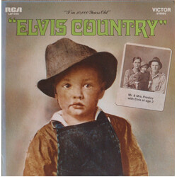 Elvis Presley Elvis Country (I'm 10,000 Years Old) Vinyl LP USED