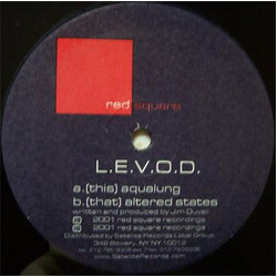 L.E.V.O.D. Aqualung / Altered States  VINYL 12" USED
