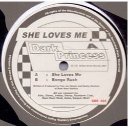 Dark Princess She Loves Me / Bongo Rush VINYL 12" USED