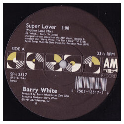 Barry White Super Lover USED VINYL 12INCH 33 S RPM