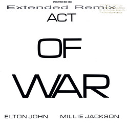 Elton John / Millie Jackson Act Of War USED VINYL 12INCH 45 RPM MAXI-SINGLE