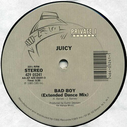 Juicy Bad Boy USED VINYL 12INCH 33 S RPM STEREO