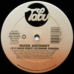 Mark Anthony 1919 Main Street VINYL 12" USED