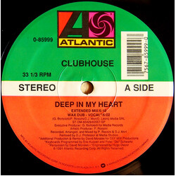 Club House Deep In My Heart VINYL 12" USED