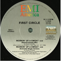 First Circle Workin' Up A Sweat VINYL 12" USED
