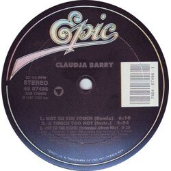 Claudja Barry Hot To The Touch VINYL 12" USED