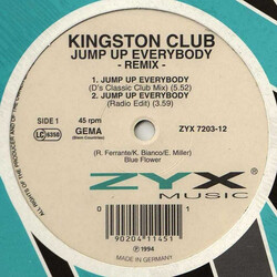 Kingston Club Jump Up Everybody (Remix) VINYL 12" USED
