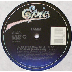 Jamm So Fine USED VINYL 12INCH 33 S RPM