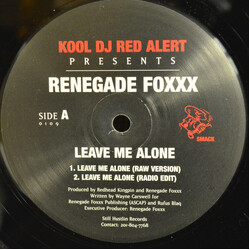 Renegade Foxxx Leave Me Alone USED VINYL 12INCH