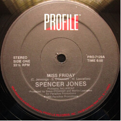Spencer Jones Miss Friday VINYL 12" USED