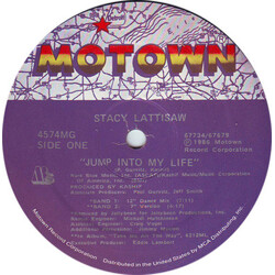 Stacy Lattisaw Jump Into My Life USED VINYL 12INCH 33 S RPM