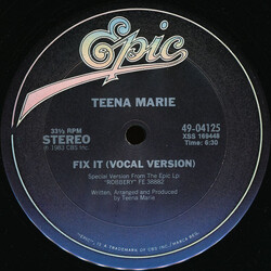 Teena Marie Fix It VINYL 12" USED