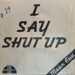 Moonfou Shut Up USED VINYL 12INCH 33 S RPM