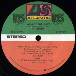 Attitude We Got The Juice VINYL 12" USED
