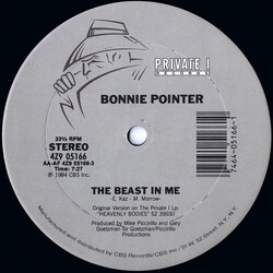 Bonnie Pointer The Beast In Me / Tight Blue Jeans VINYL 12" USED