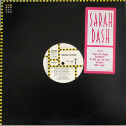 Sarah Dash You're All I Need To Get By USED VINYL 12INCH EP PROMO 45 RPM