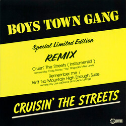 Boys Town Gang Cruisin' The Streets (Remix) VINYL 12" USED