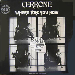 Cerrone Where Are You Now USED VINYL 12INCH 45 RPM MAXI-SINGLE