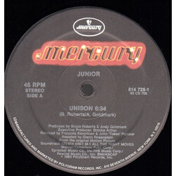 Junior (2) Unison USED VINYL 12INCH 45 RPM MAXI-SINGLE