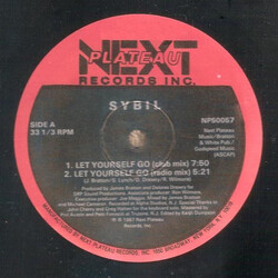 Sybil Let Yourself Go USED VINYL 12INCH 33 S RPM MISPRESS