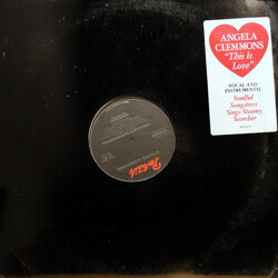 Angela Clemmons This Is Love USED VINYL 12INCH 33 S RPM PROMO STEREO