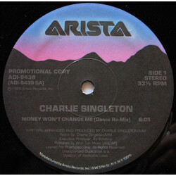 Charlie Singleton Money Won't Change Me VINYL 12" USED