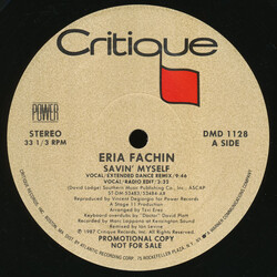 Eria Fachin Savin' Myself VINYL 12" USED