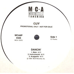 Guy Dancin' USED VINYL 12INCH PROMO