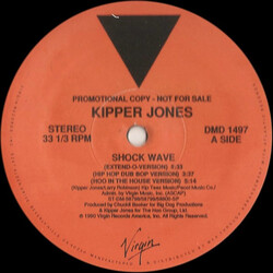 Kipper Jones Shockwave VINYL 12" USED