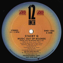 Stacey Q Music Out Of Bounds USED VINYL 12INCH 33 S RPM PROMO