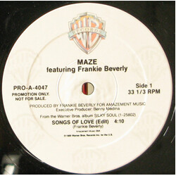 Maze Featuring Frankie Beverly Songs Of Love VINYL 12" USED