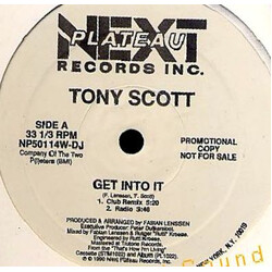 Tony Scott Get Into It USED VINYL 12INCH PROMO
