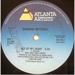 Barbara Mitchell Ace Of My Heart VINYL 12" USED