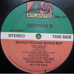 Company B Boogie Woogie Bugle Boy VINYL 12" USED