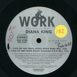 Diana King Find My Way Back VINYL 12" USED
