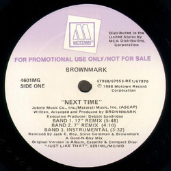 Brownmark Next Time VINYL 12" USED