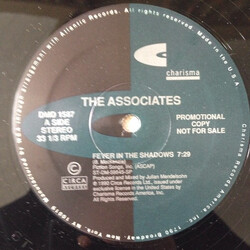 The Associates Fever In The Shadows USED VINYL 12INCH PROMO 33 S RPM